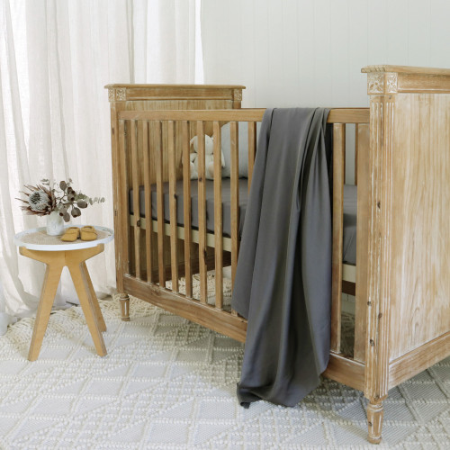 Platinum Bamboo Cot Sheet 1