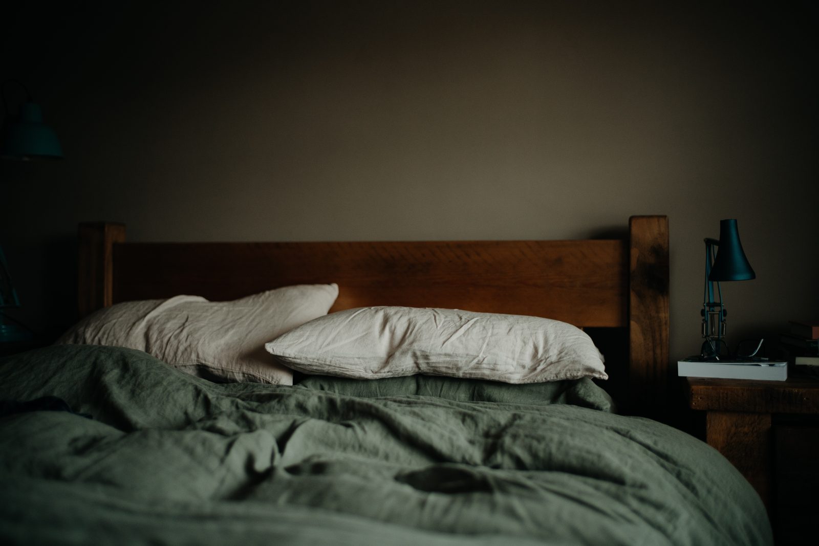 Bamboo Bedding in Olive